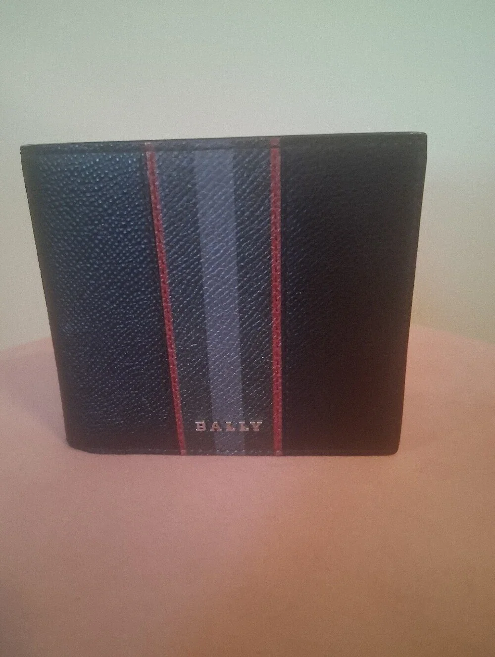 Bally Men's Brasai Leather Wallet in Black 8cc 603743
